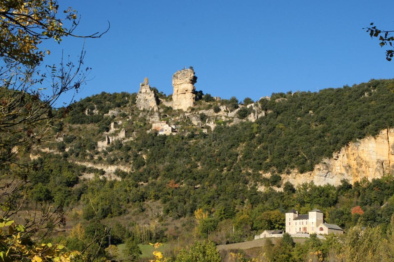 Maison Charmante Avec Vue Sur La Montagne, Mostuéjouls Exteriör bild